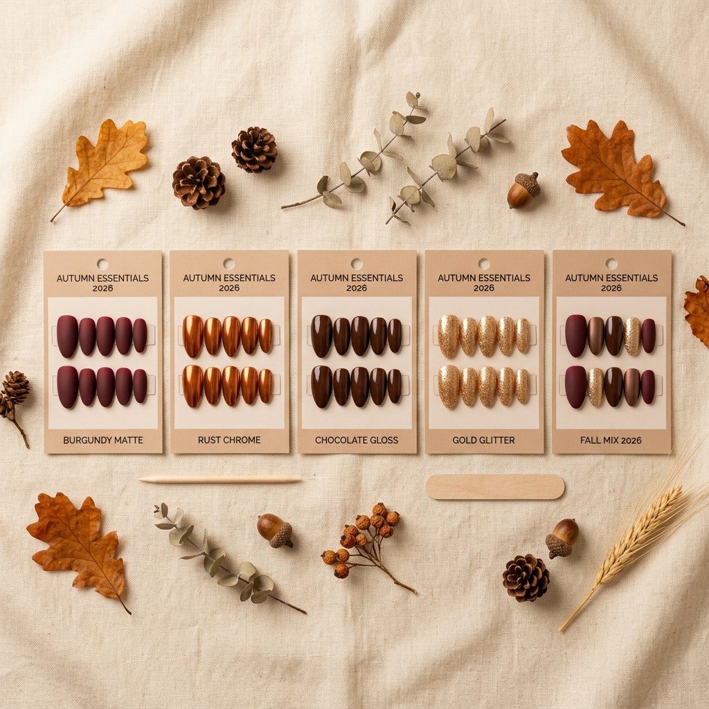 Press On Fall Nails 2026 Ideas