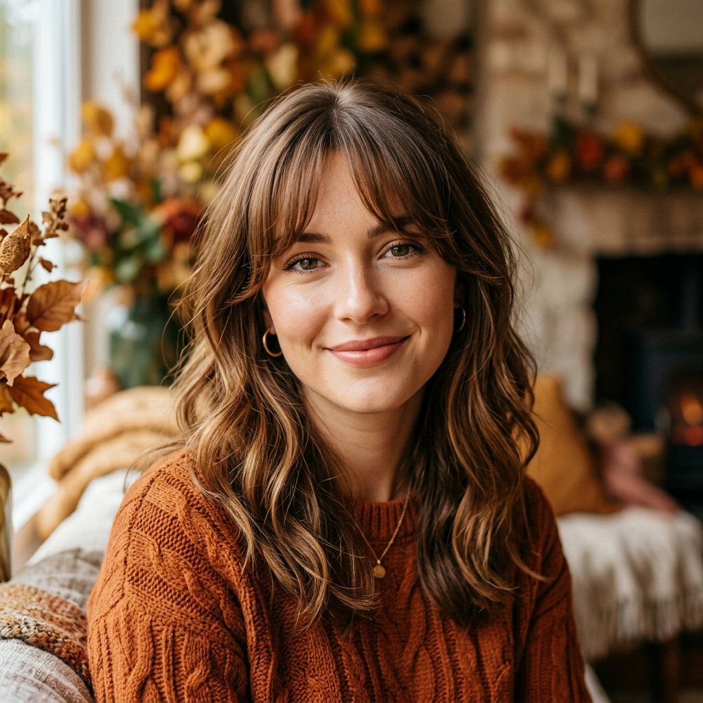 Fall Curtain Bangs Ideas