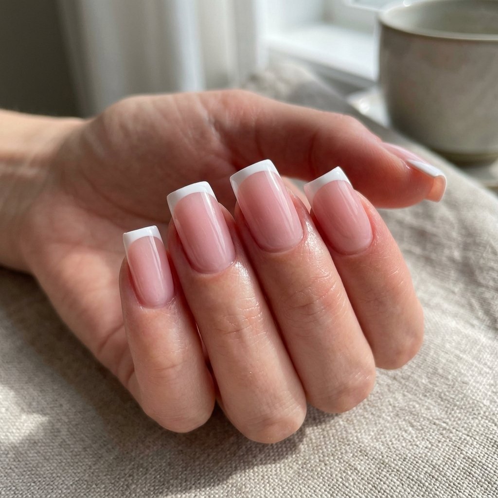 Nails Square French Tip Ideas