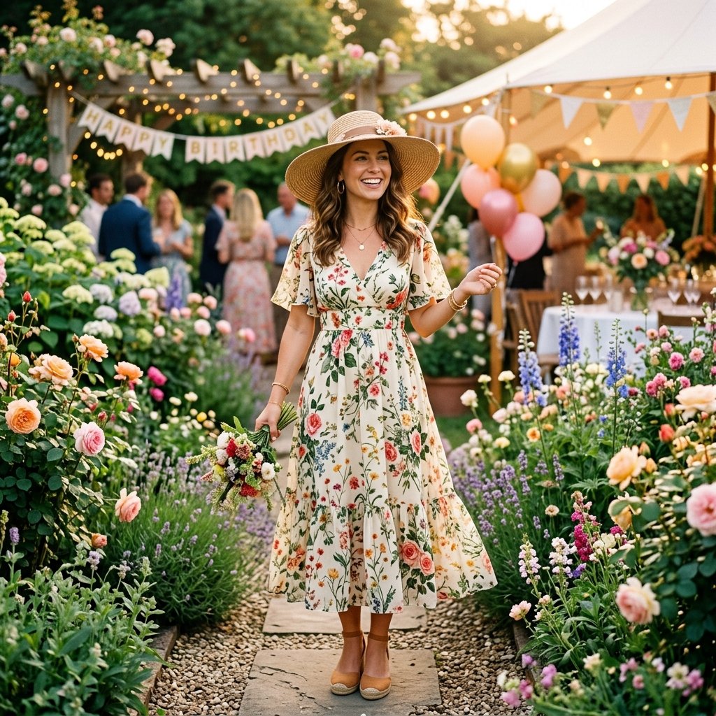 Garden Party Birthday Outfit Ideas
