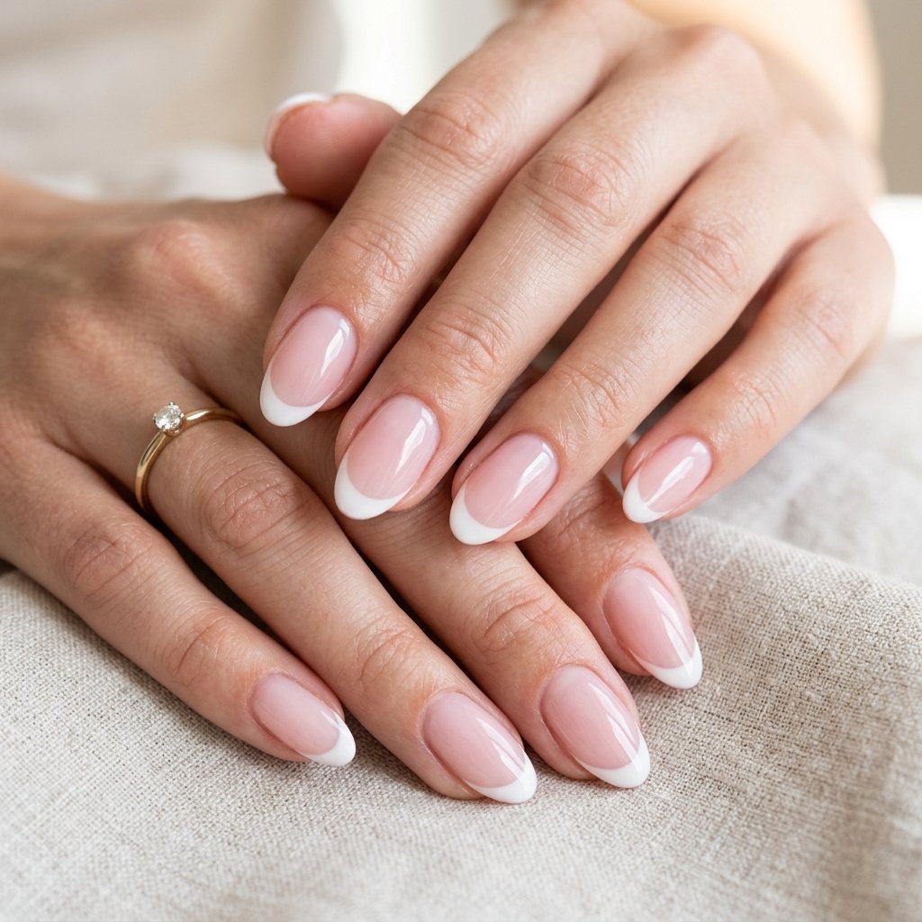 Gel French Tip Nails Ideas