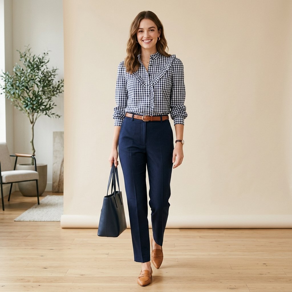 Gingham Print Outfit Ideas