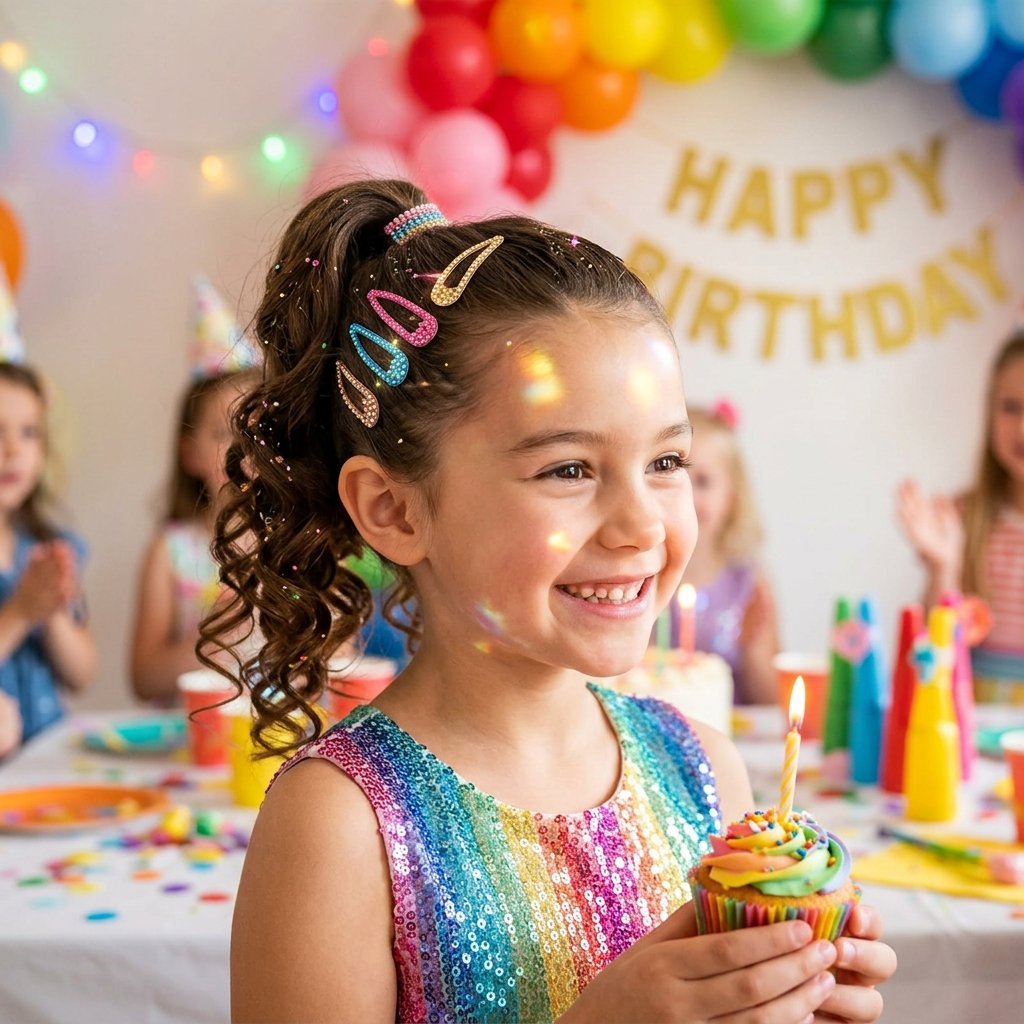 Kid Hairstyle Birthday Party Ideas
