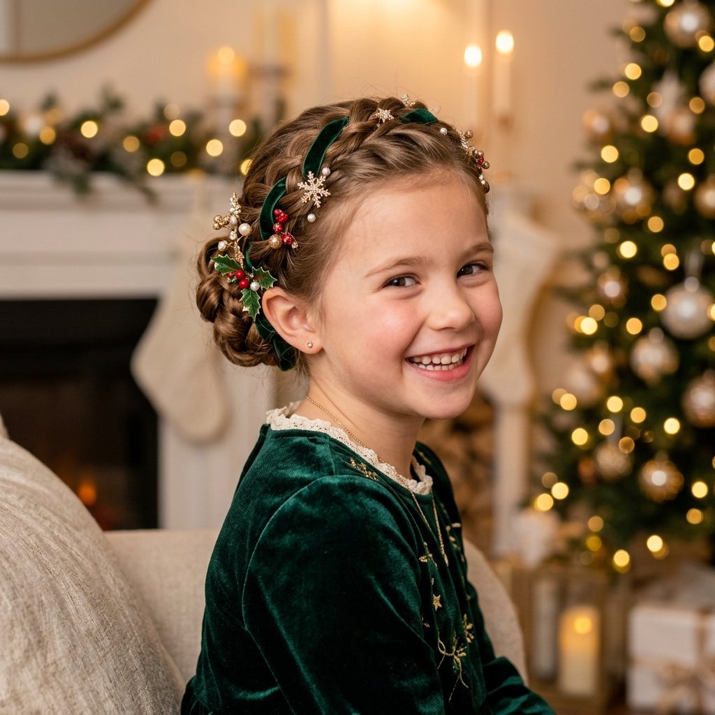 Kid Hairstyle Holiday and Festive Ideas