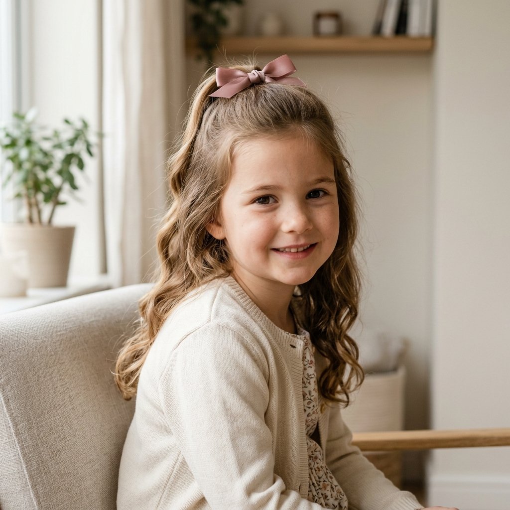 Kid Hairstyle Half Up Half Down Ideas