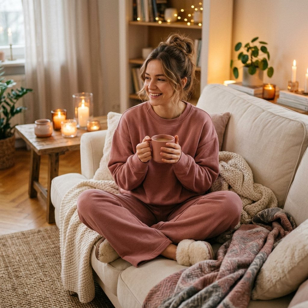 Cozy Stay Home Outfit Ideas Girl