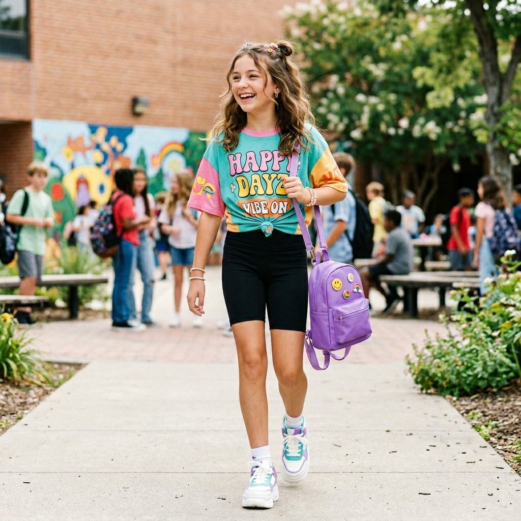 Outfit Ideas for Middle School Girlss