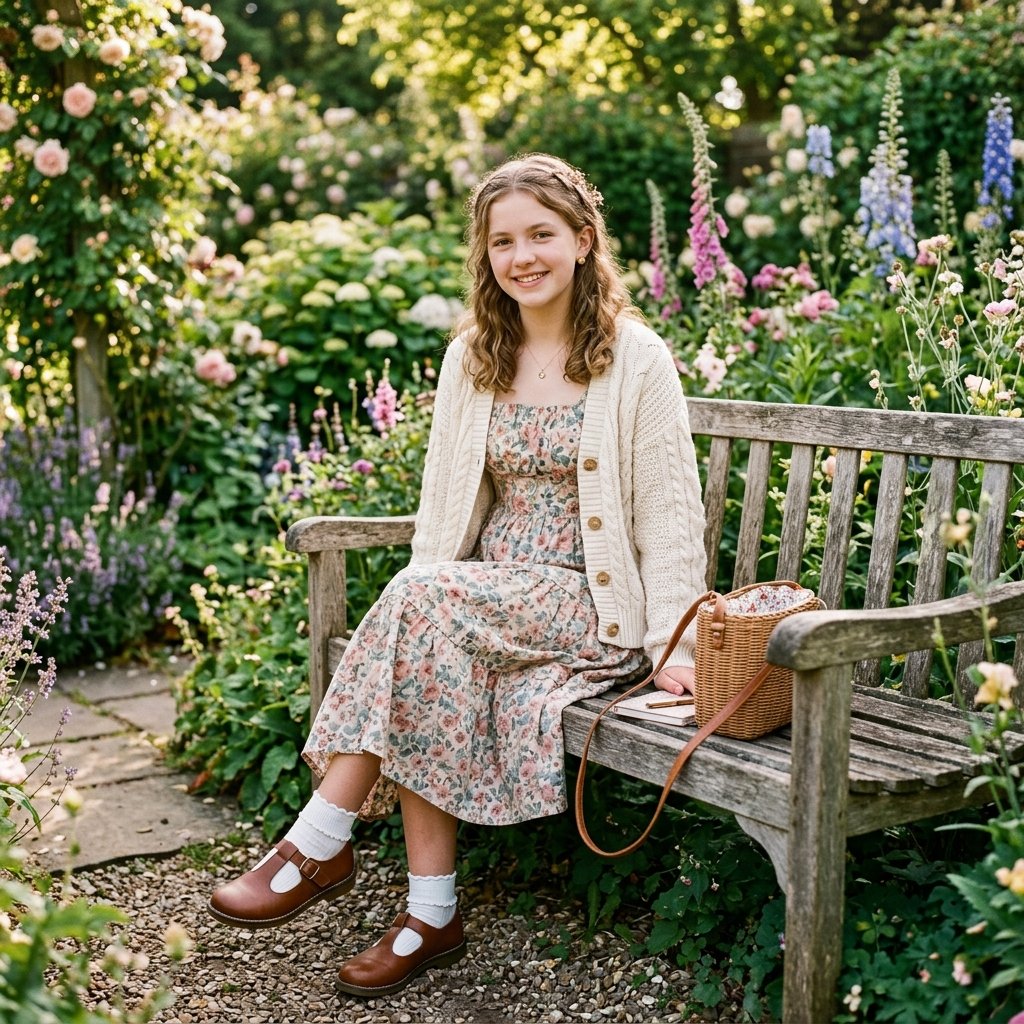 Cottagecore Outfit Ideas for School