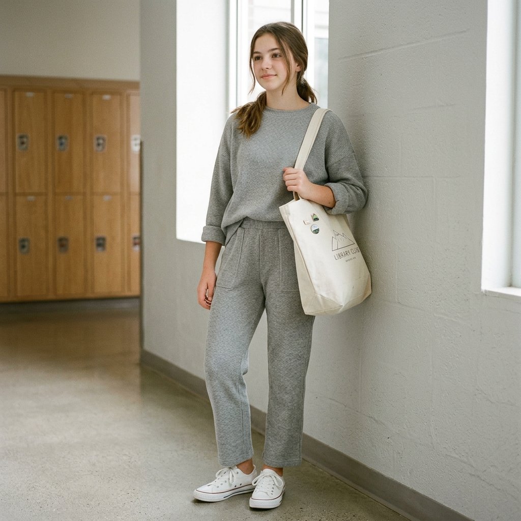 Comfortable Outfit Ideas for School Days