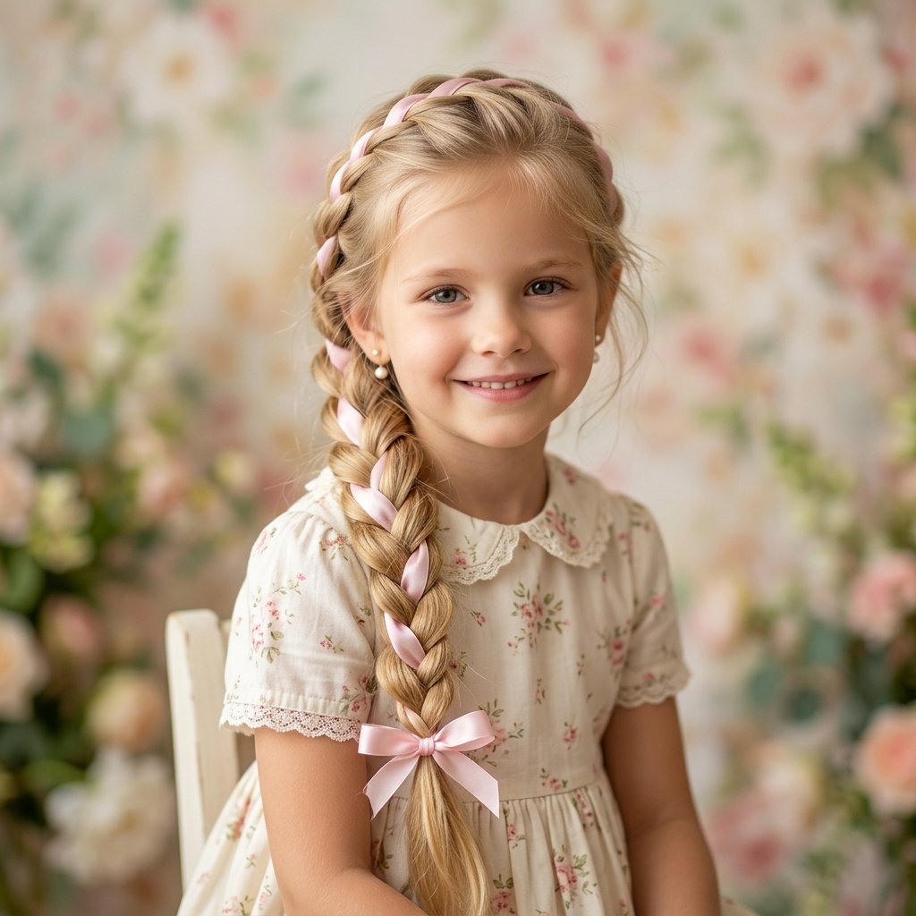 30 Hairstyles for Kids Ideas: Stunning Hairstyles for Kids To Try 25 Hairstyles for Kids with Ribbons