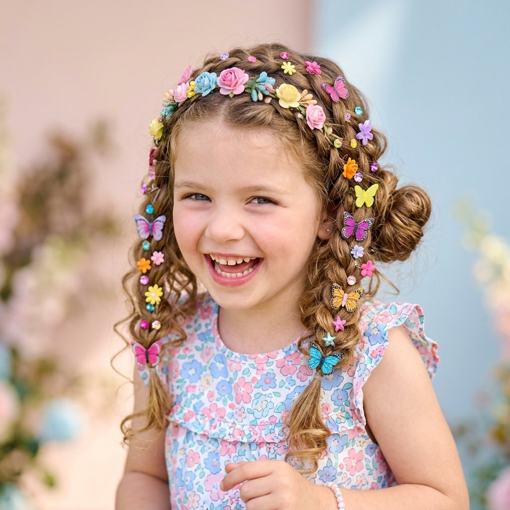 Kid Hairstyle Hair Accessories Ideas