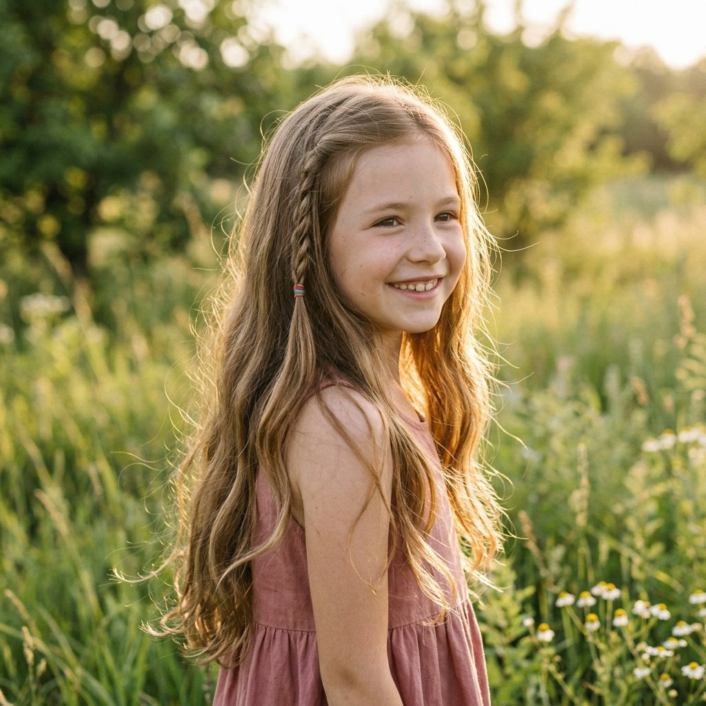 Kid Hairstyle Long Hair Ideas