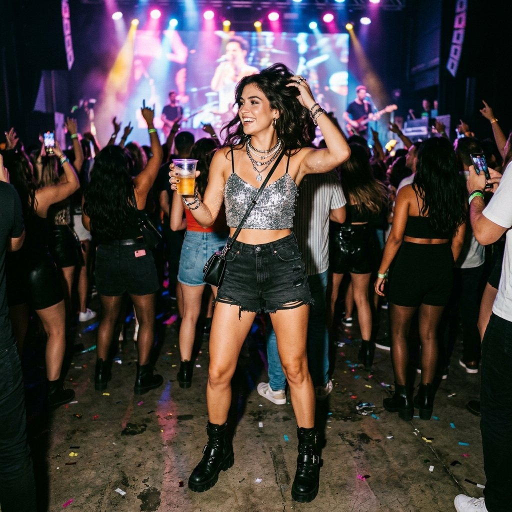 Going Out Outfits Ideas for a Concert