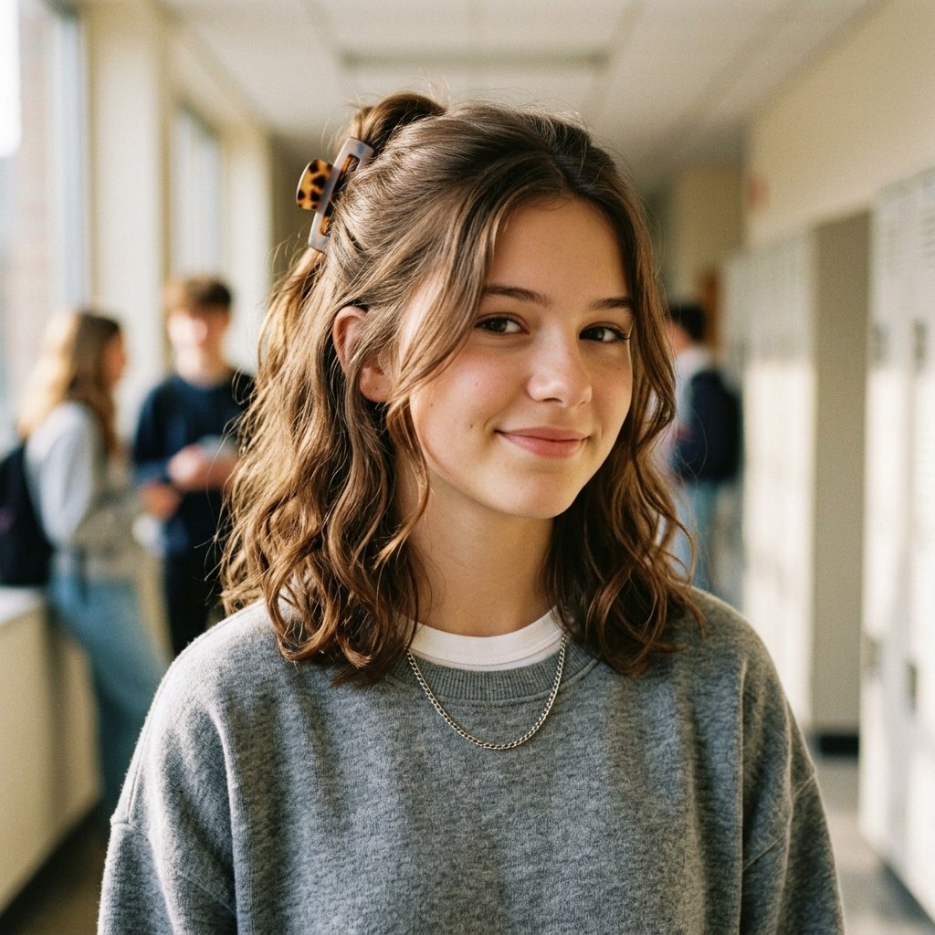 30 Hairstyles for School Ideas That Are Actually Easy and Cute 12 Hairstyle for School Natural Hair
