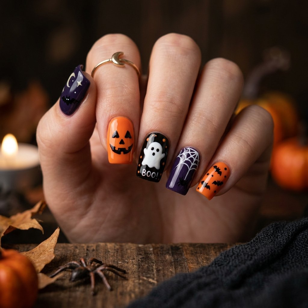 Spooky Halloween Nail Designs Ideas
