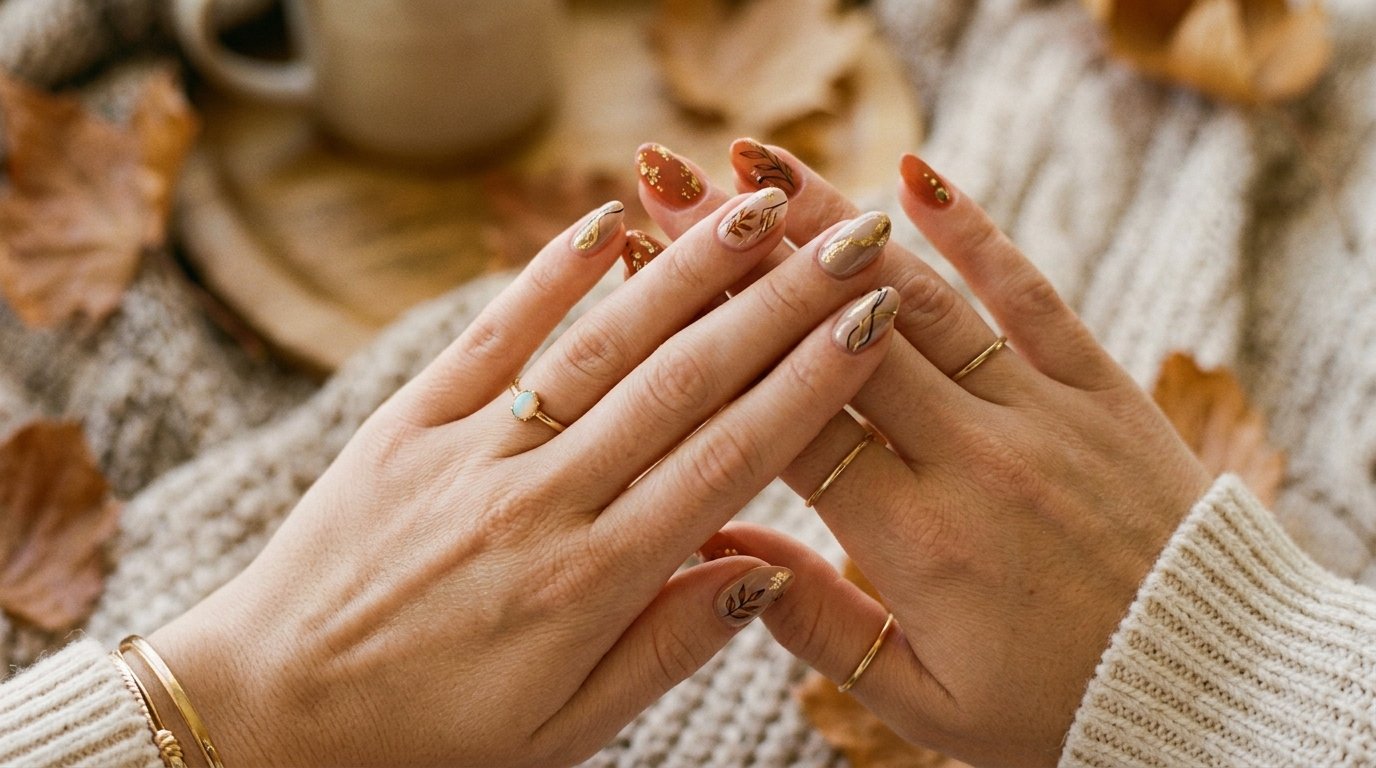 september nails art