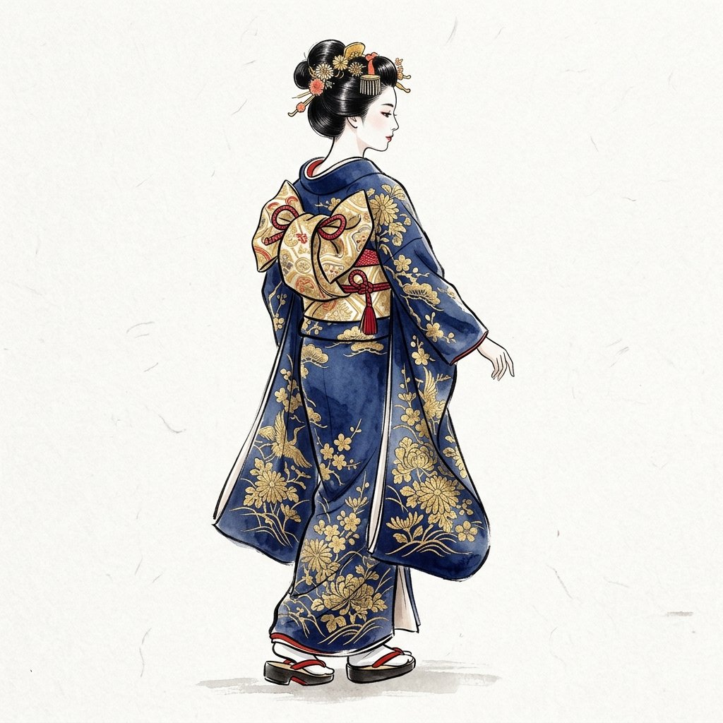 Cultural and Traditional outfit ideas drawing