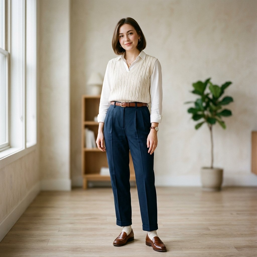 Layered Vest Outfit Ideas