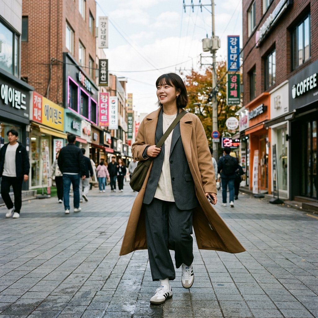 Korean Oversized Layering Ideas