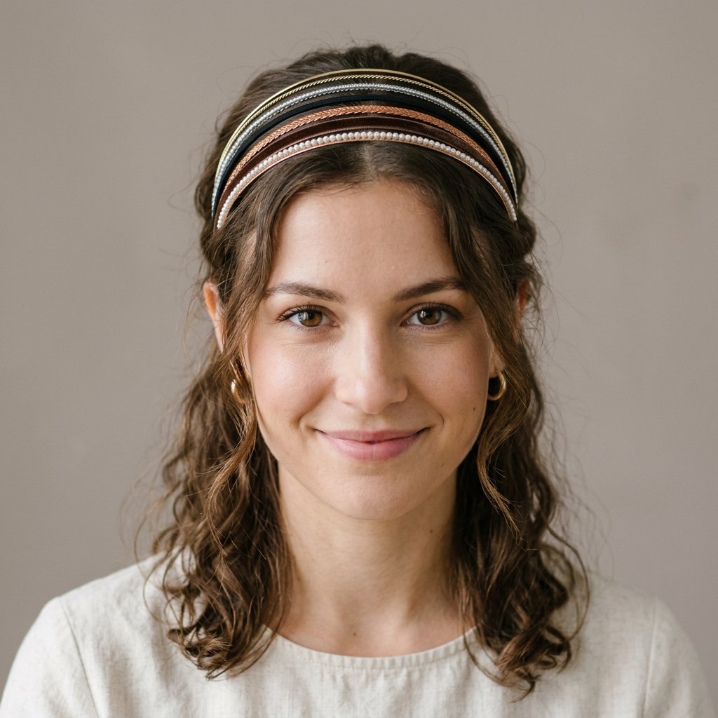 Layered Headband Hairstyle Ideas