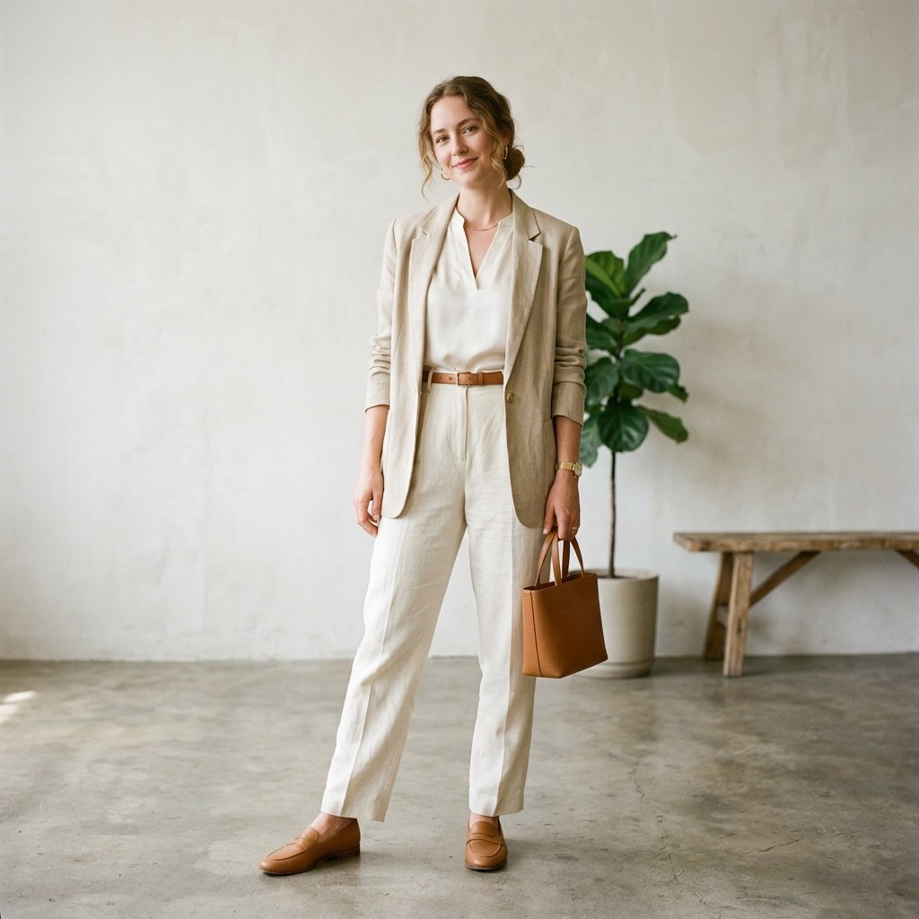 Linen Pants Outfit Ideas