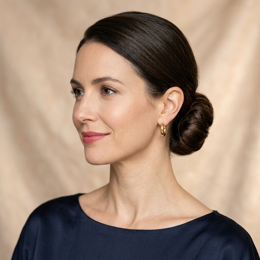 Low Chignon Updo Ideas for Timeless Elegance