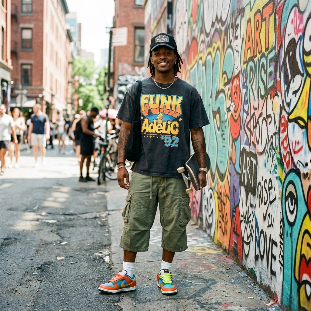 Streetwear-Inspired Summer Looks