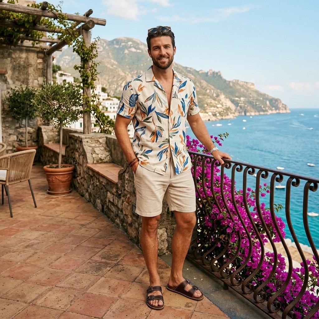 Vacation casual summer outfits men ideas