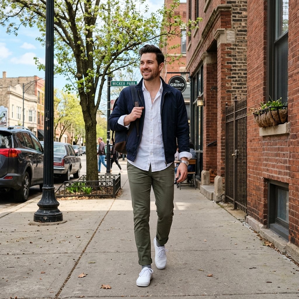 Chicago Spring Outfits for Men