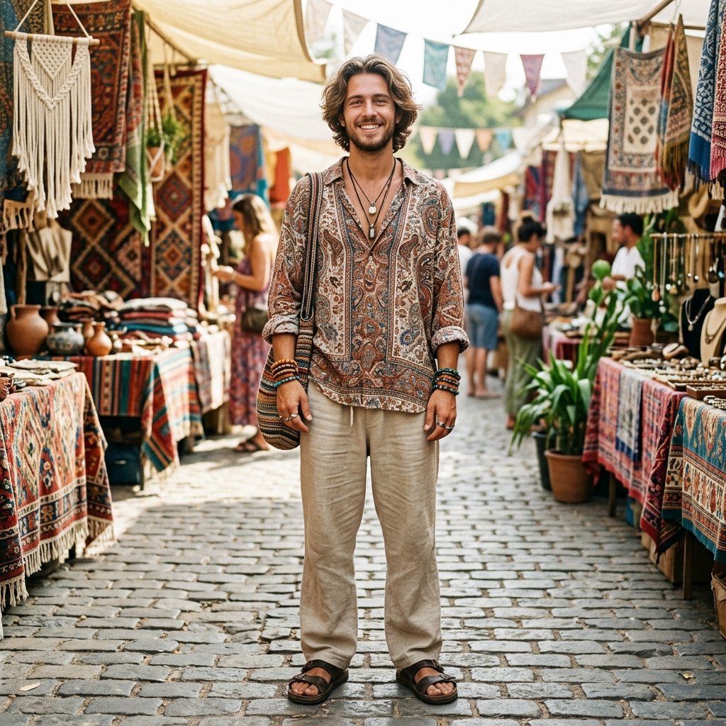 The 30 Outfit Ideas Men Ultimate Style Guide for Every Occasion 22 Bohemian Outfit Ideas Men With a Free-Spirited Look Embrace