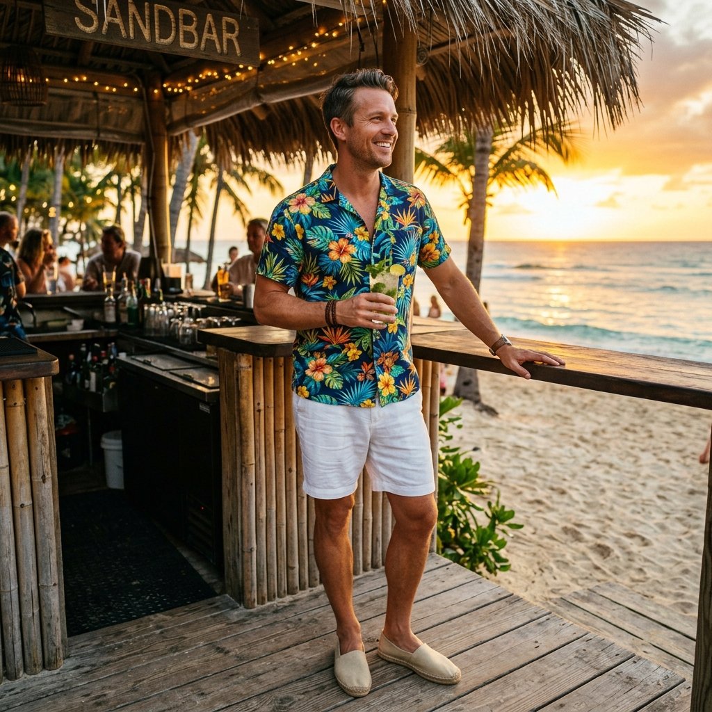 The 30 Outfit Ideas Men Ultimate Style Guide for Every Occasion 26 Tropical Outfit Ideas Men Bring to Warm-Weather Destinations