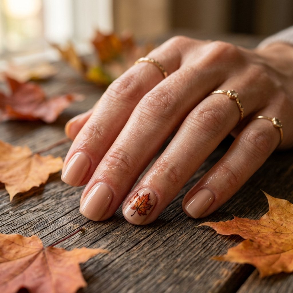 Maple Leaf Nail Art Ideas