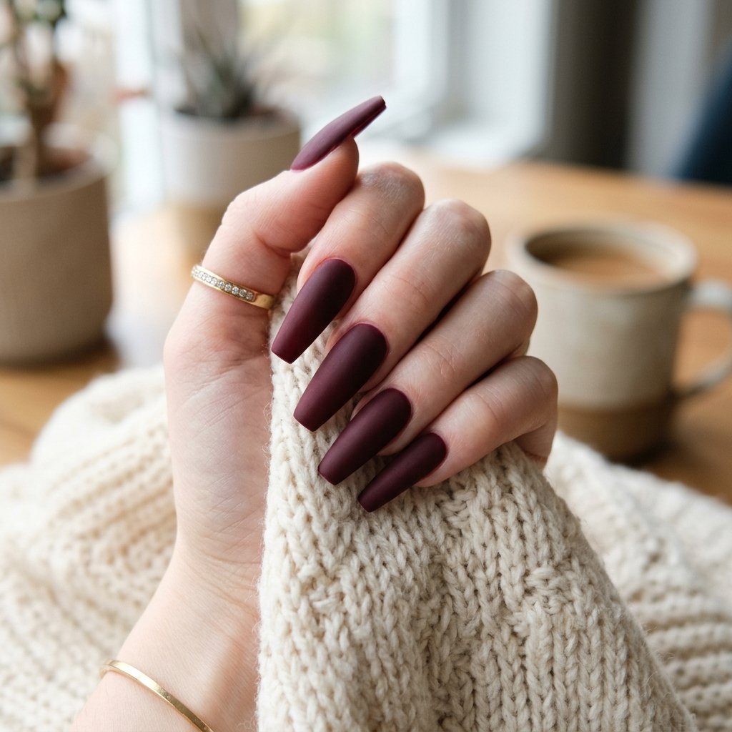 Matte Nails Long