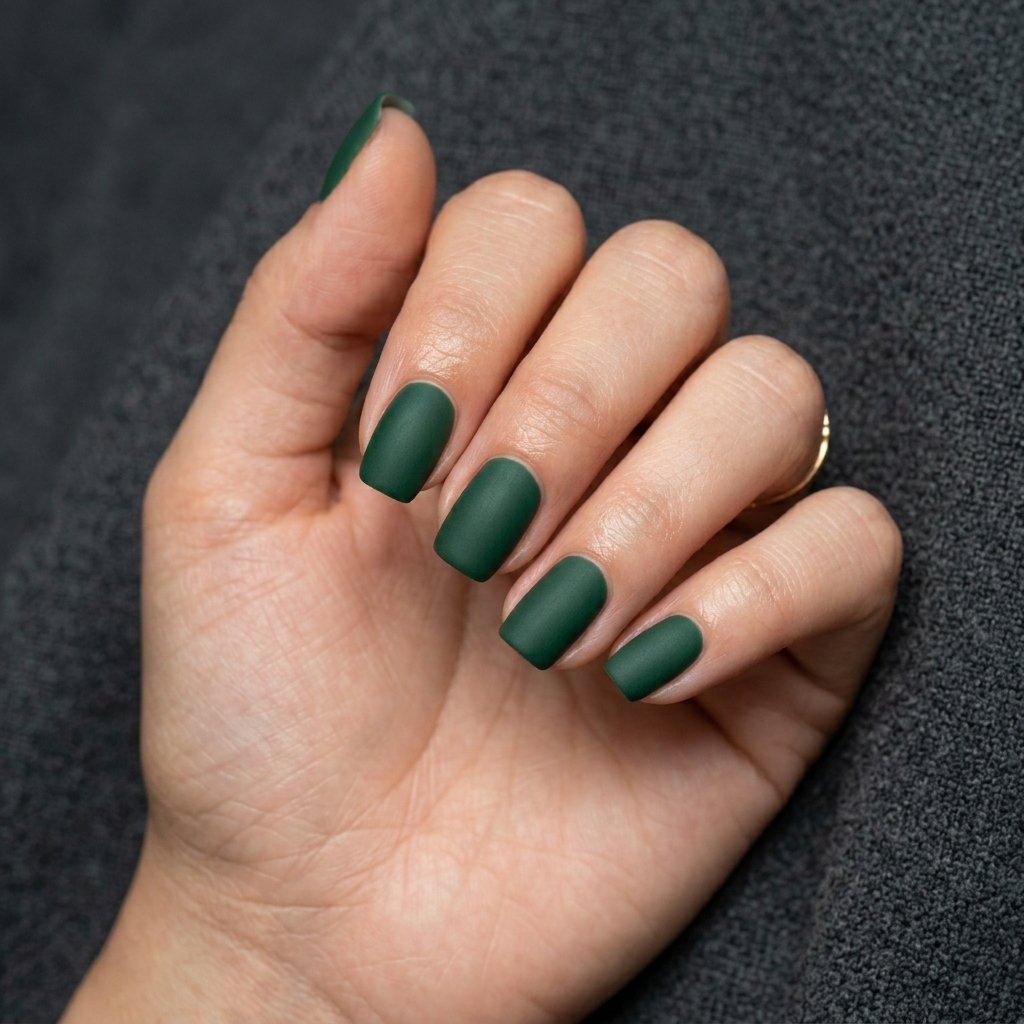 Matte Short Acrylic Nail Ideas