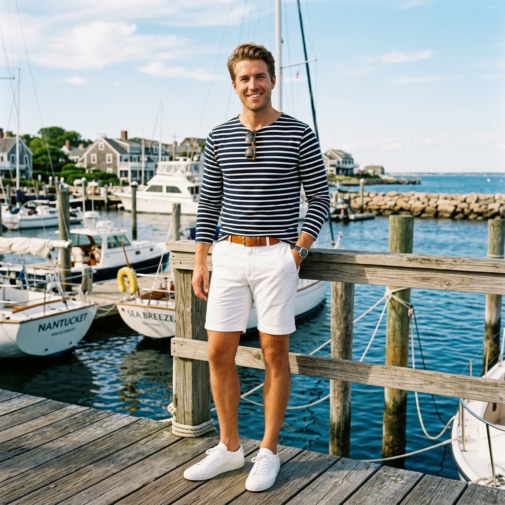 Preppy casual summer outfits men ideas