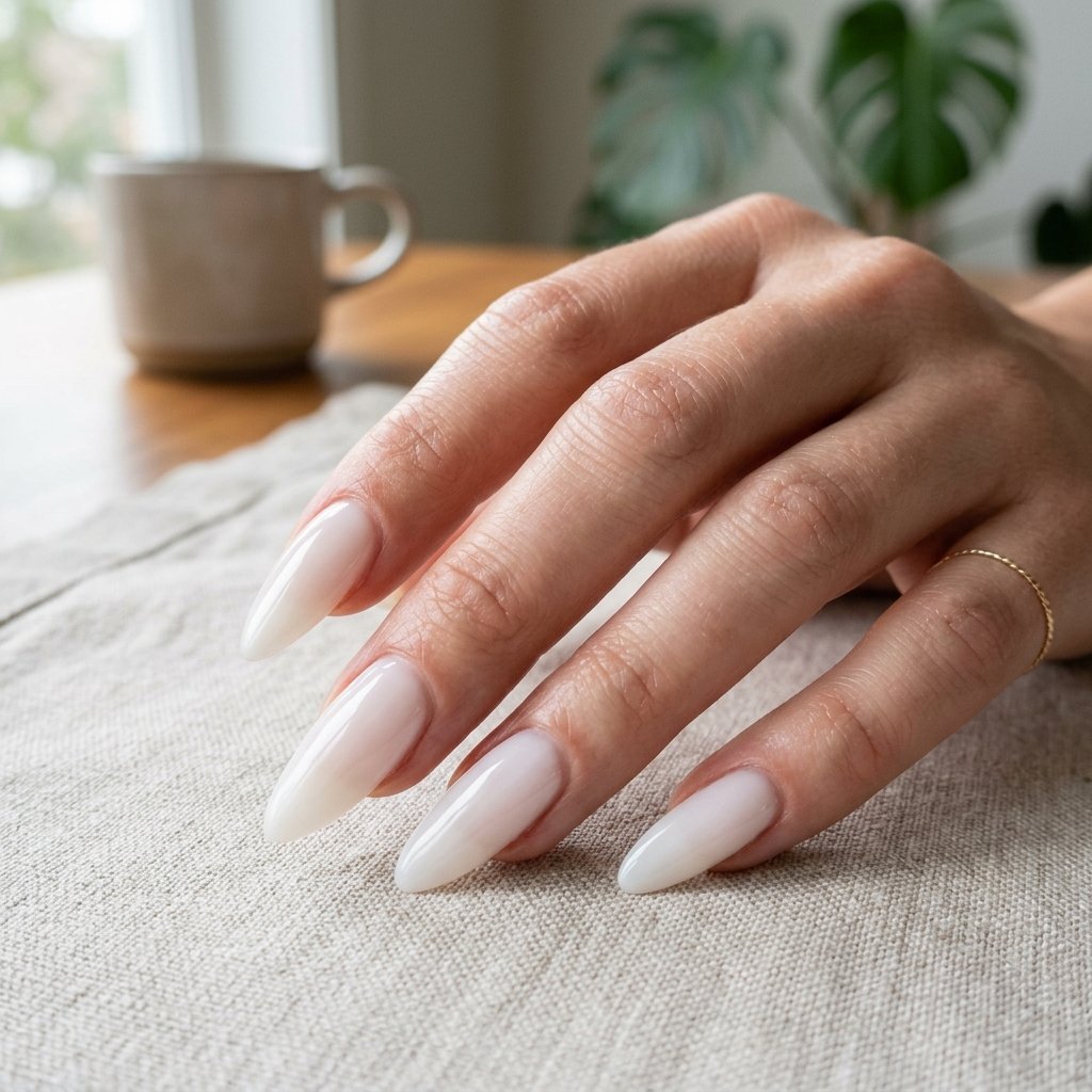 Minimalist Nails Long