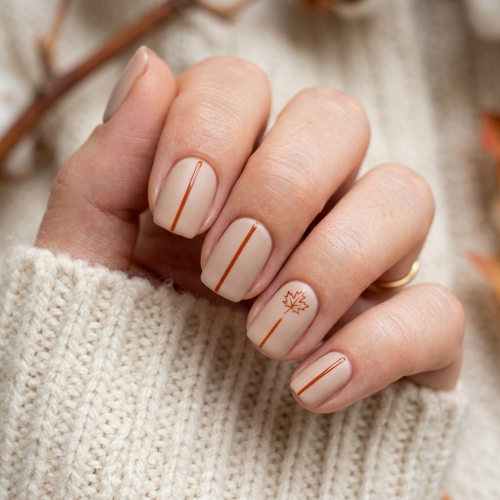 Minimalist Fall Nail Designs Ideas