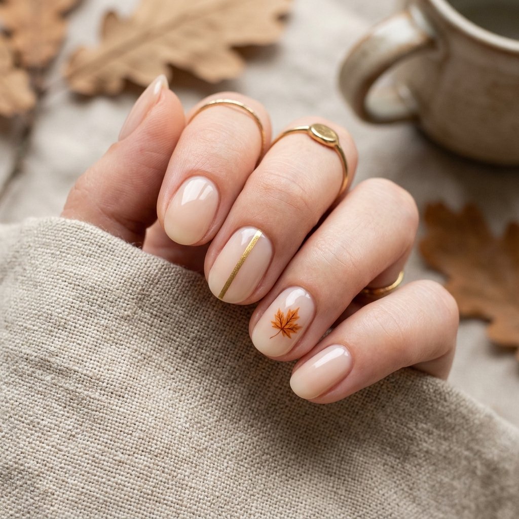 Minimalist Fall Nail Ideas