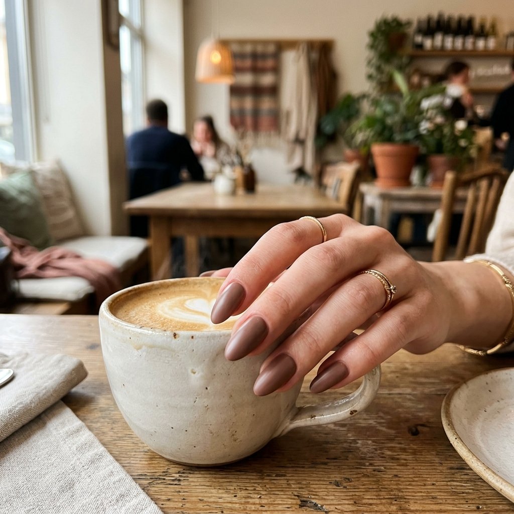 Mocha Nails Idea