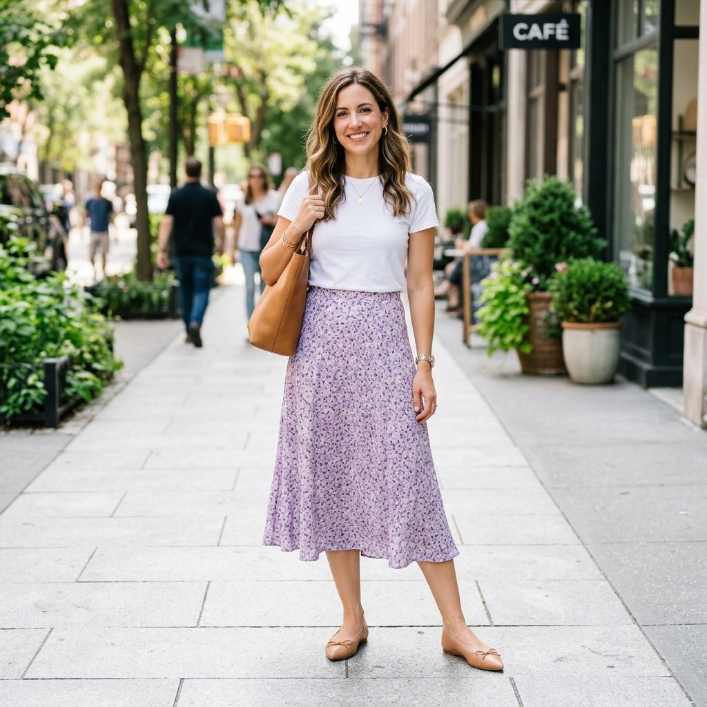 Casual Mom Outfits Ideas With Flats
