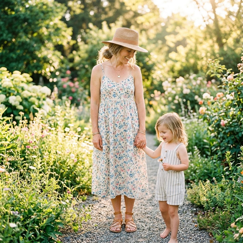 Relaxed Linen casual mom outfits ideas
