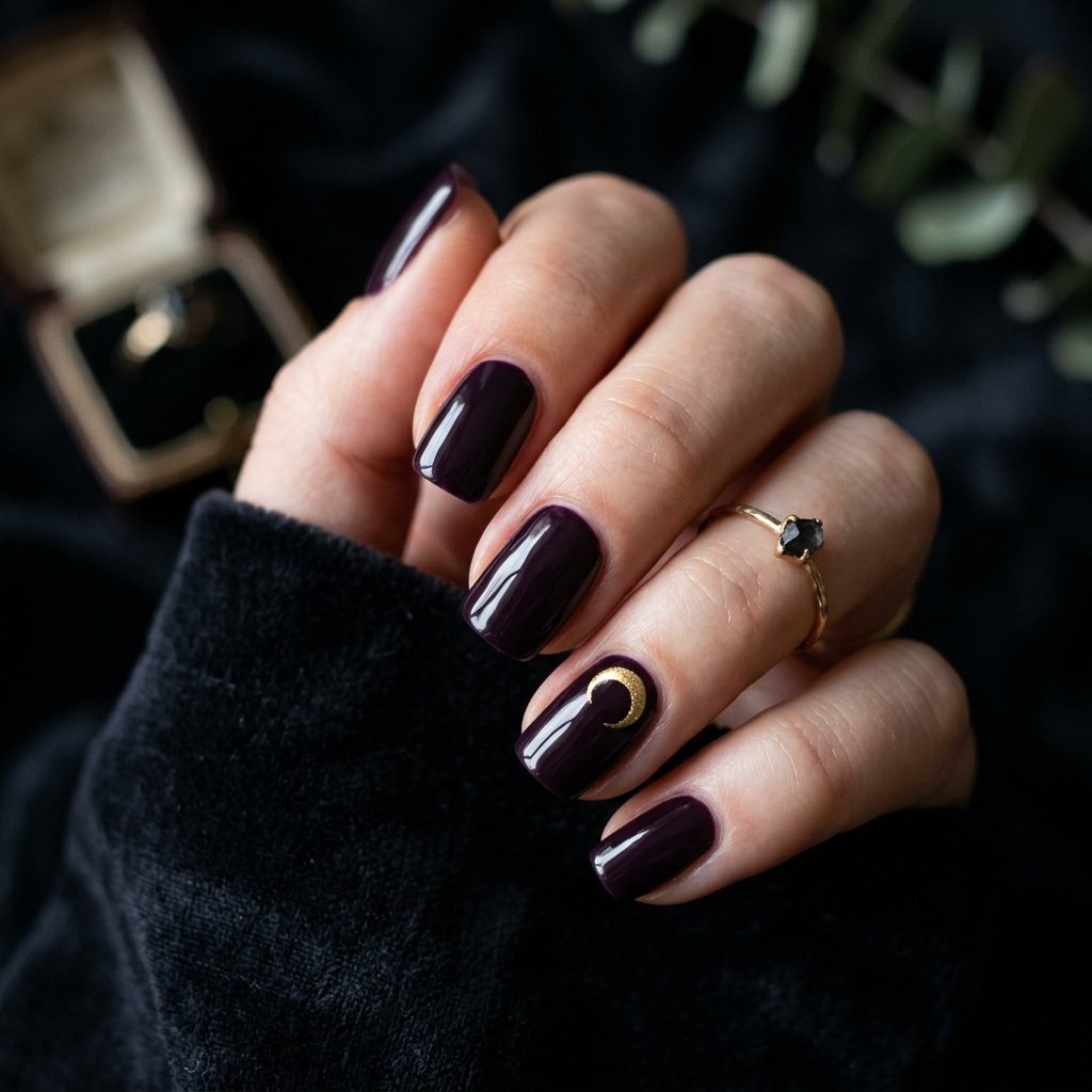 Moon Nails Simple Ideas