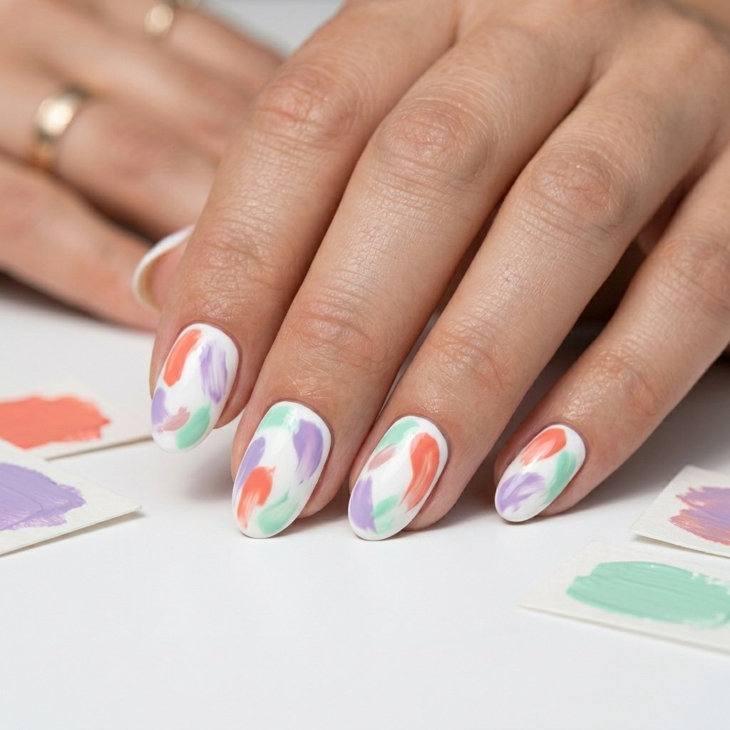 Nails Design Ideas: 30 Stunning Looks to Inspire Your Next Manicure 6 Abstract Nails Design Ideas for Artistic Expression