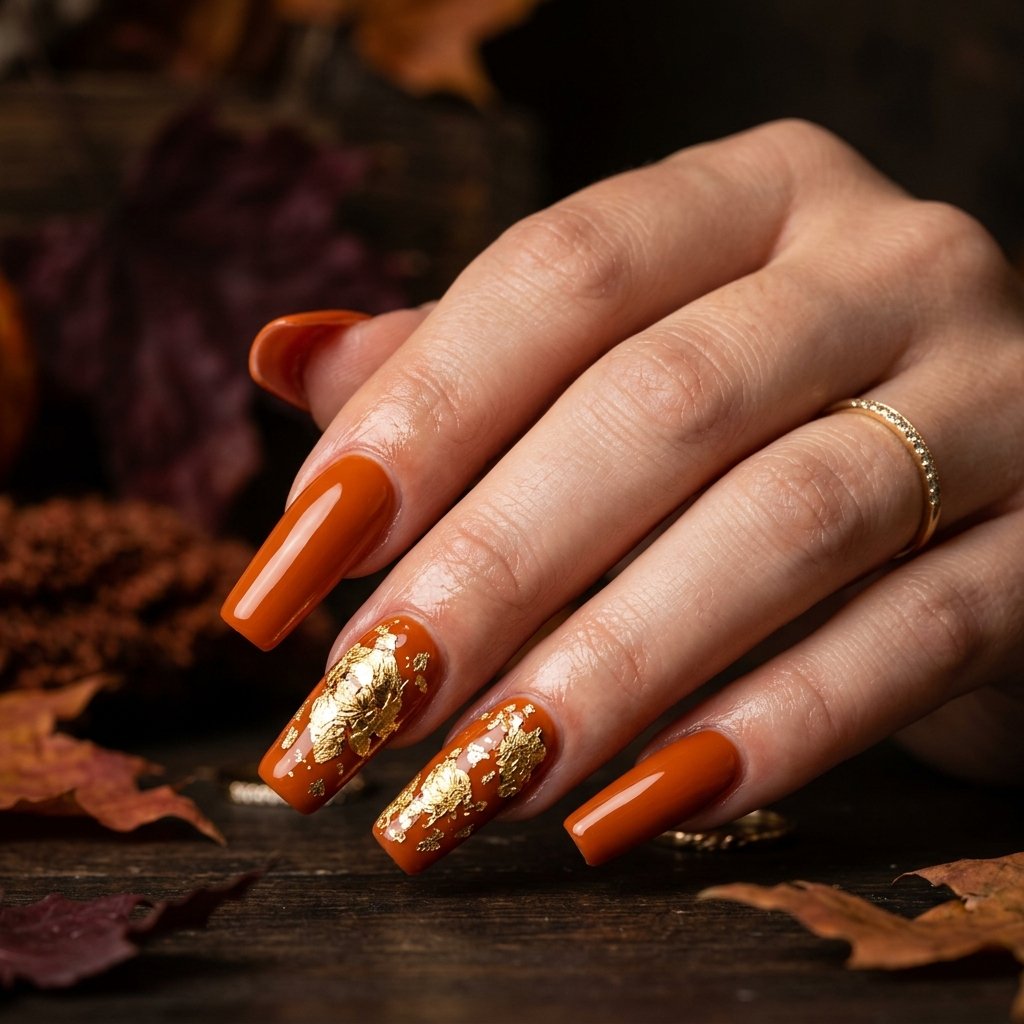 Cute Fall Nails Acrylic Ideas