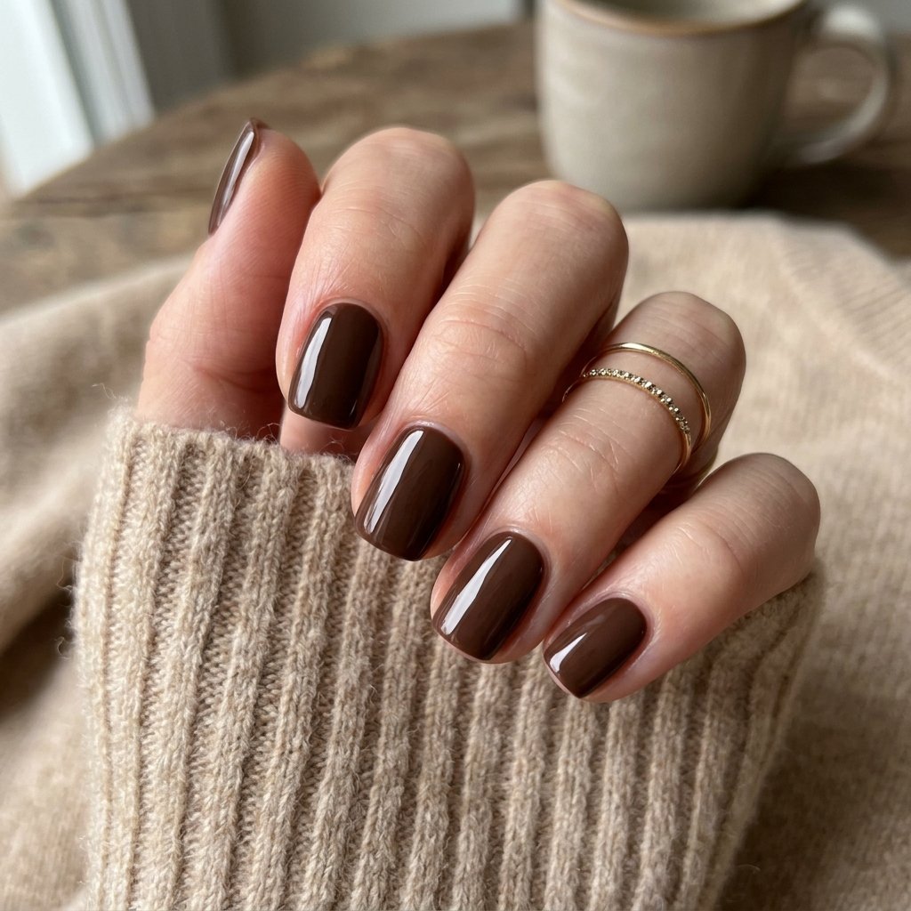 Simple Minimalist Fall Nails Ideas