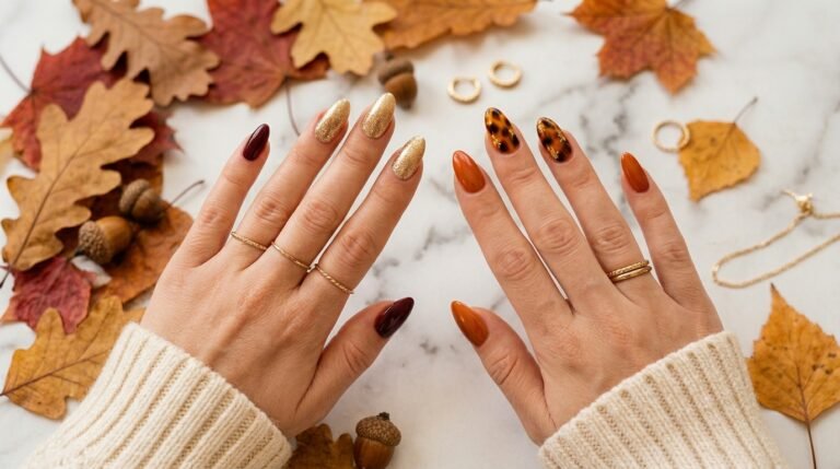 cute fall nails