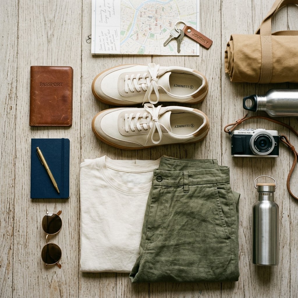 Comfortable Walking Shoe Outfit Ideas