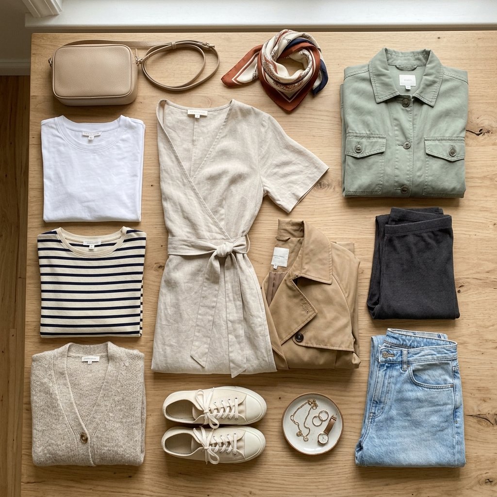 Spring Capsule Wardrobe Ideas