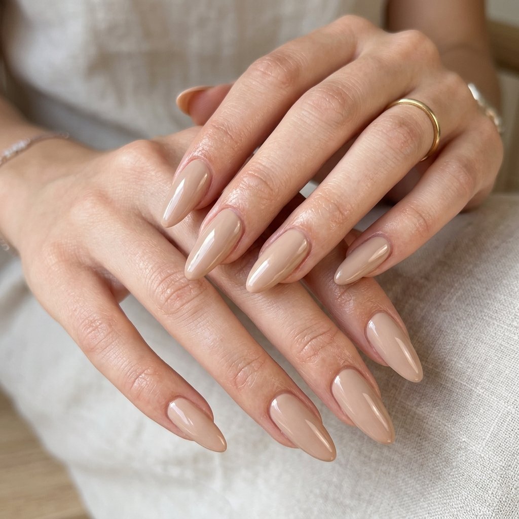 Nude Nails Long