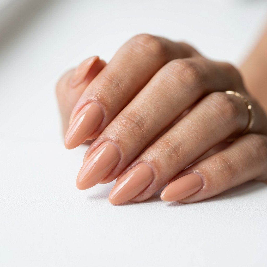 Nails Inspo Almond Nude and Neutral Ideas